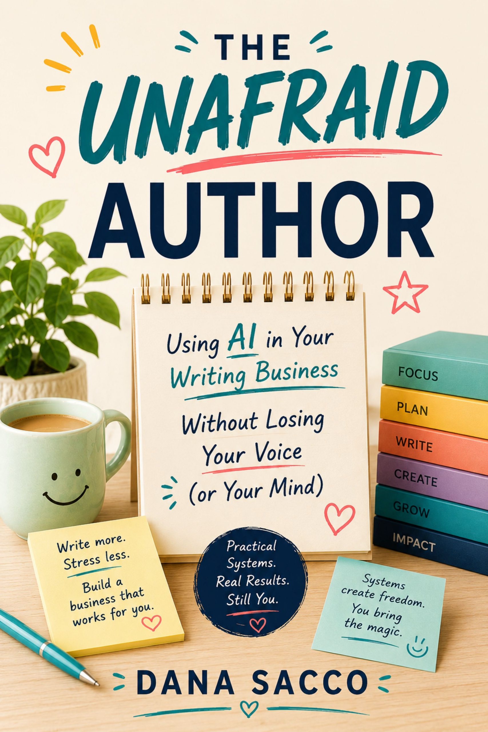 The Unafraid Author by Dana Sacco